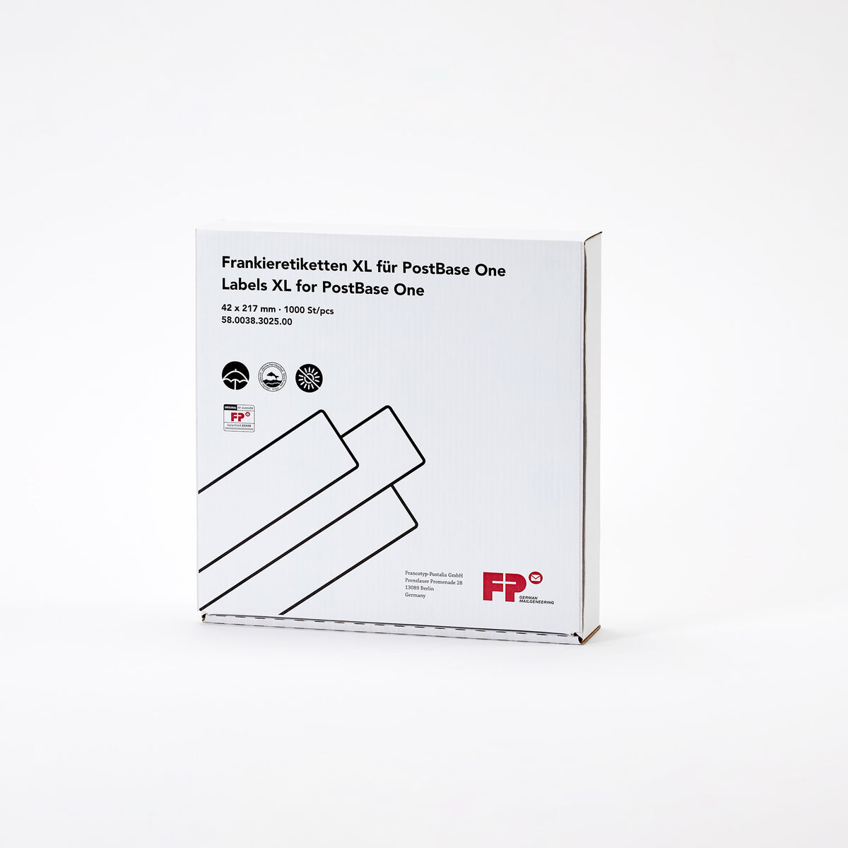 PostBase One XL Labels x 1000